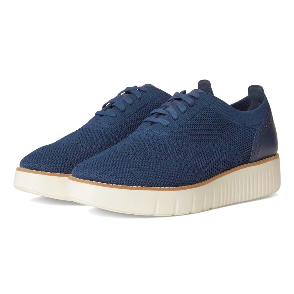 Cole Haan Women's Navy Knit Sneakers